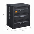 ACME Gray Cargo Chest W/4 Drawers