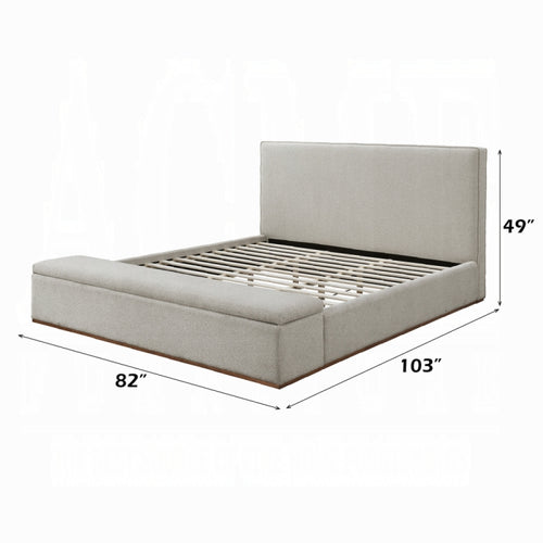 ACME Boxter Eastern King Bed w/Storage