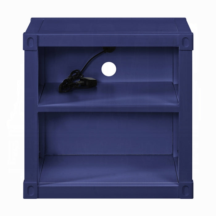 ACME Blue Cargo Nightstand W/USB