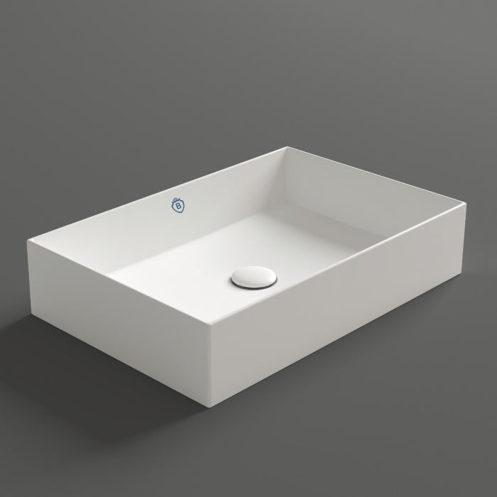 Whitehaus Britannia Rectangular Above Mount Basin