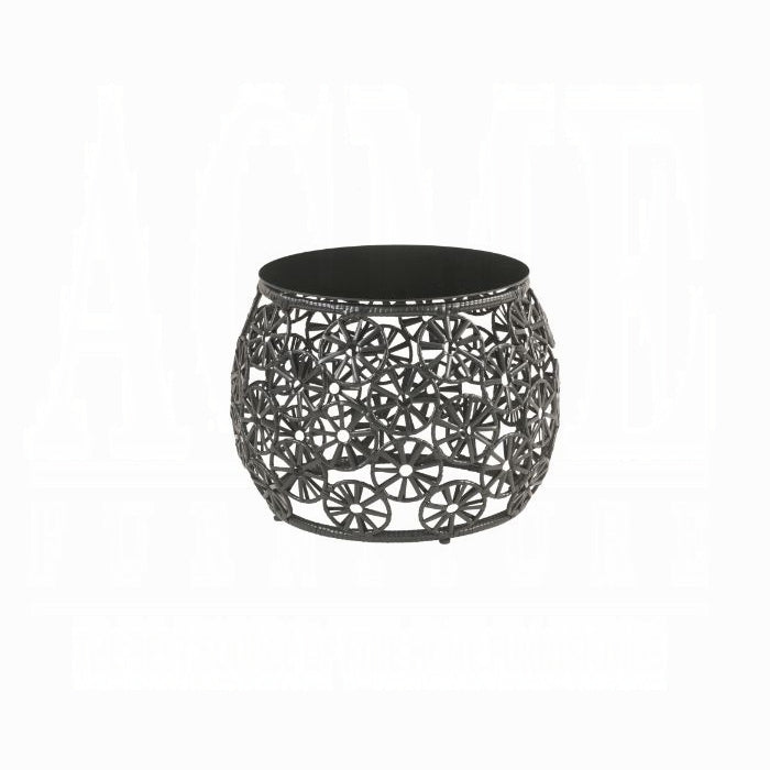 ACME Hikre Patio Lounge Chair & Side Table