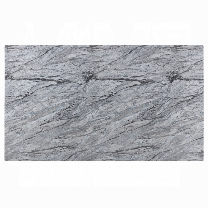ACME Engineered Stone & Black Caralin Dining Table