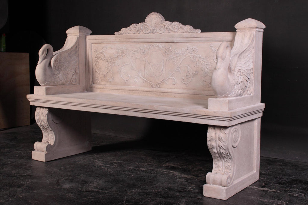 AFD Home Vicenza Swan Bench