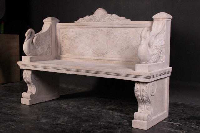 AFD Home Vicenza Swan Bench