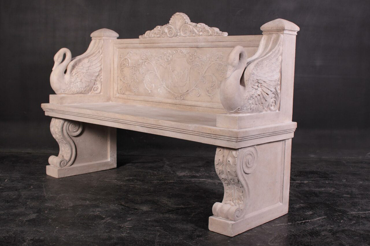AFD Home Vicenza Swan Bench