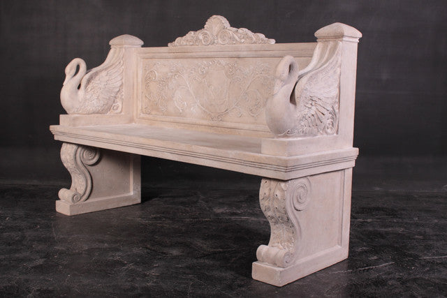 AFD Home Vicenza Swan Bench