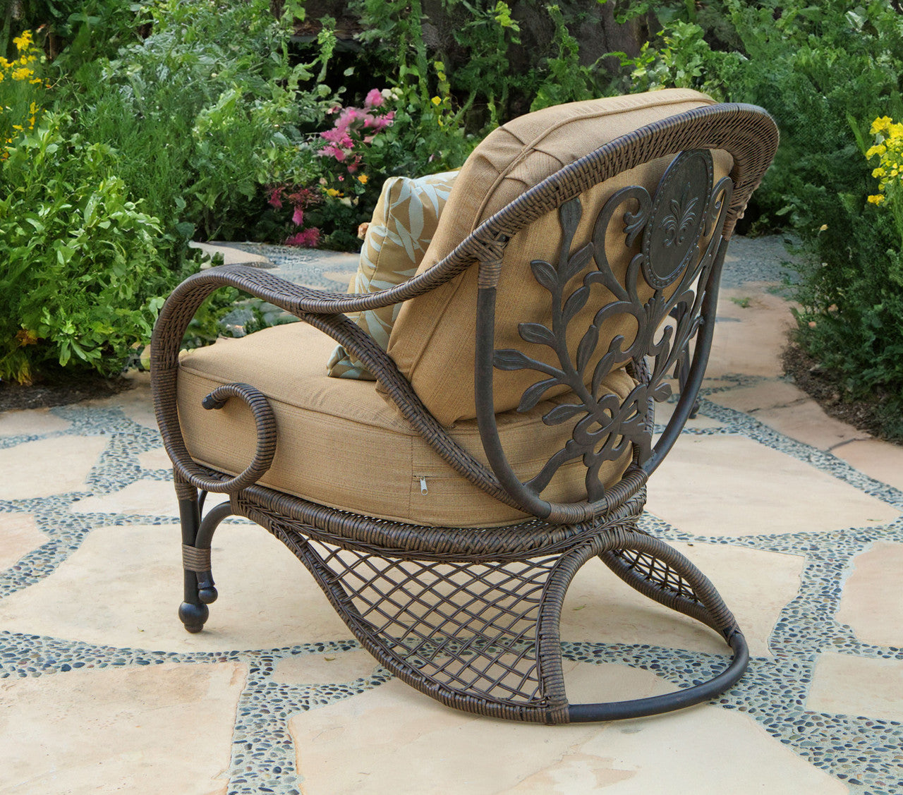 AFD Home Grand Bonaire Weave Outdoor Club Chair