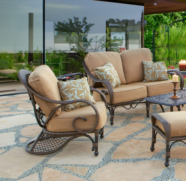 AFD Home Grand Bonaire Weave Outdoor Club Chair