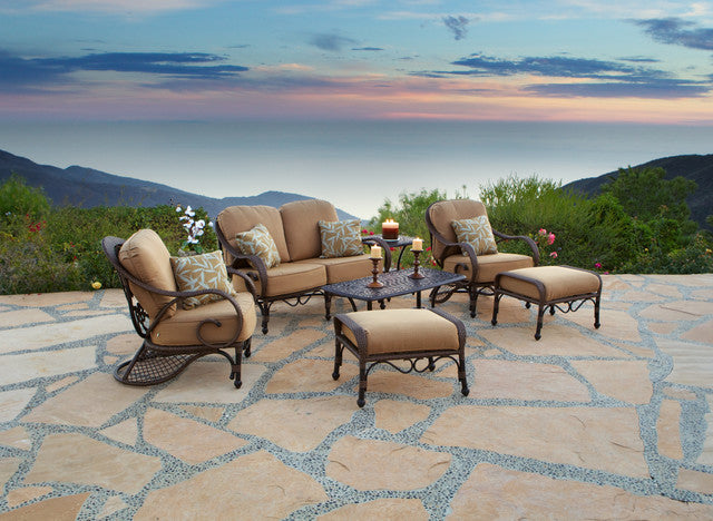AFD Home Grand Bonaire Weave Outdoor Loveseat