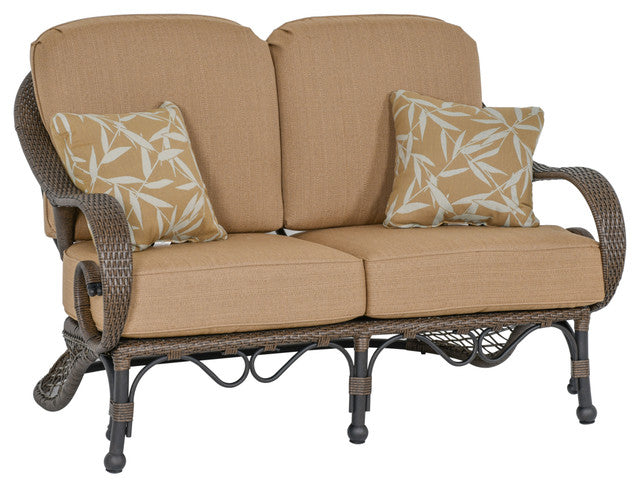 AFD Home Grand Bonaire Weave Outdoor Loveseat