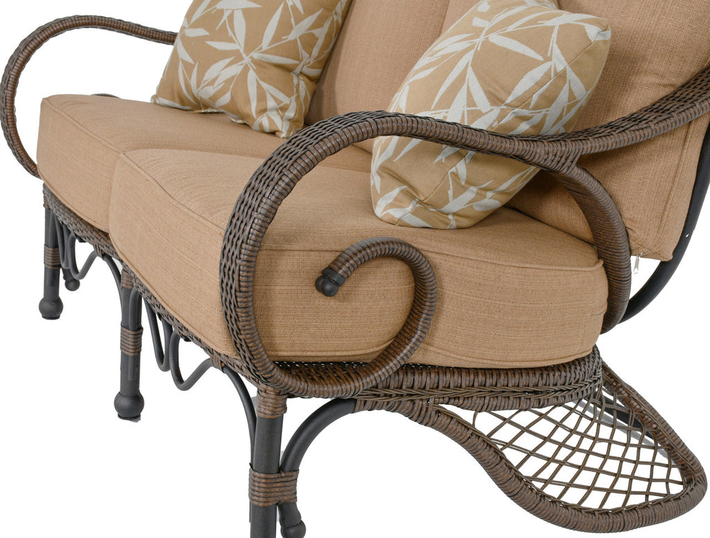 AFD Home Grand Bonaire Weave Outdoor Loveseat