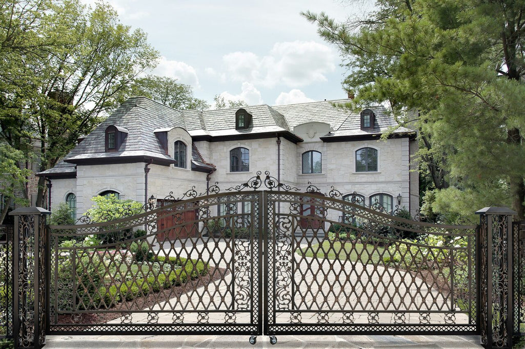 AFD Home Bridgeton Moore Aluminum Wide Driveway Gate (KIT)
