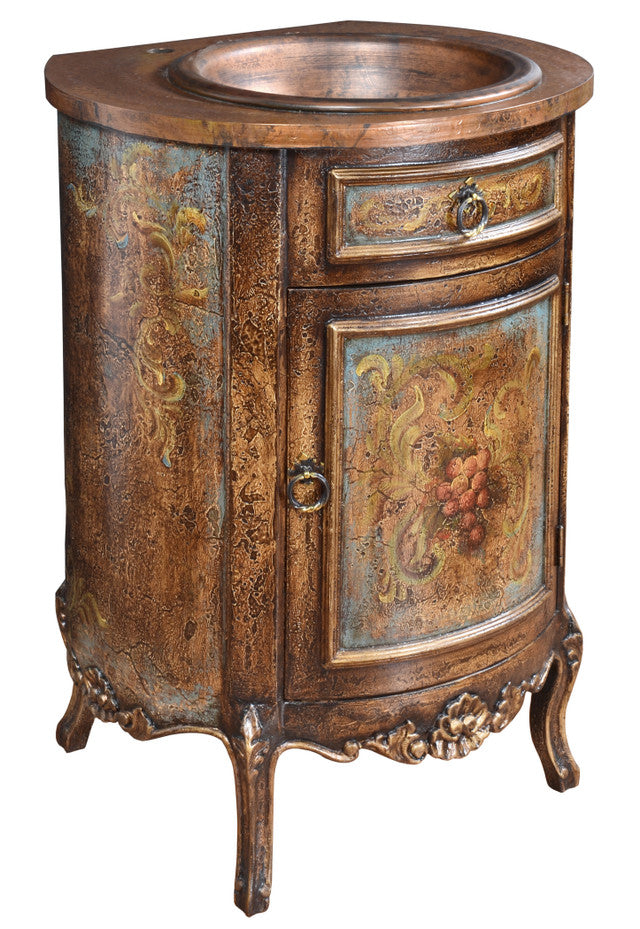 AFD Home Lima Copper Vanity