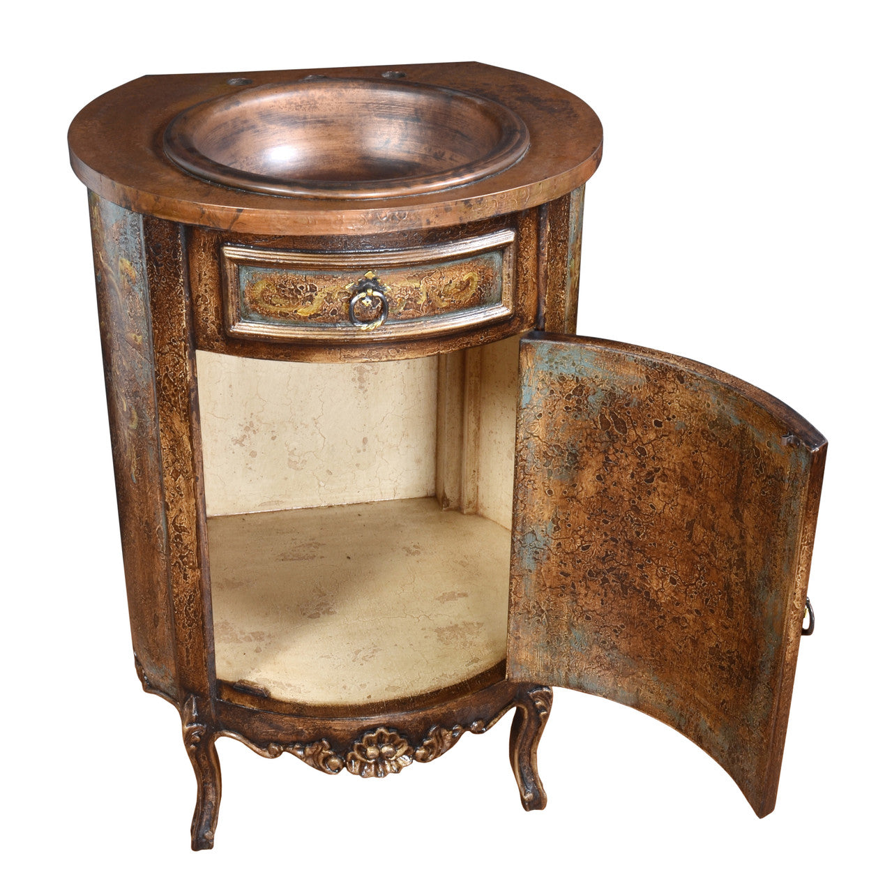 AFD Home Lima Copper Vanity