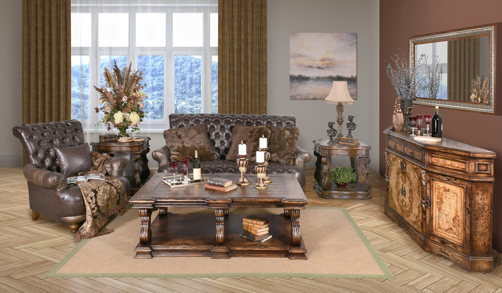 AFD Home Inca Grand End Table