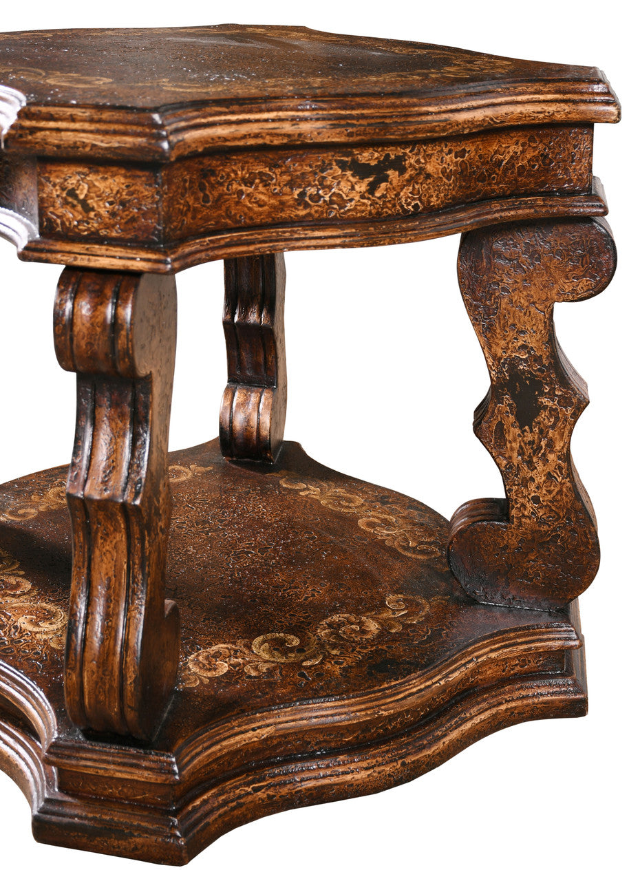AFD Home Inca Grand End Table