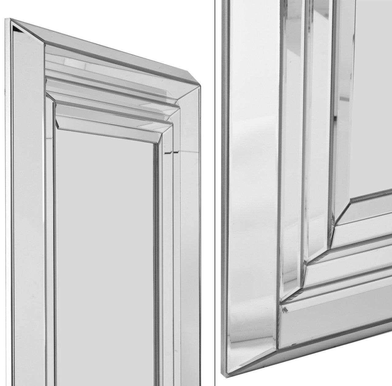 AFD Home Crystal Wave Leaner Mirror