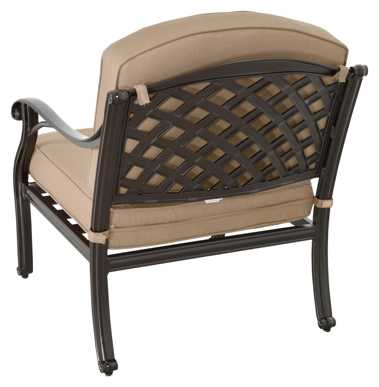 AFD Home Savannah Outdoor Aluminum Club Chair