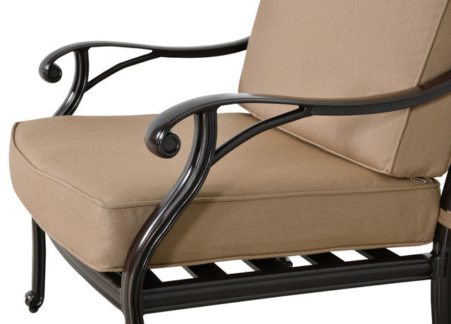 AFD Home Savannah Outdoor Aluminum Club Chair