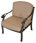 AFD Home Savannah Outdoor Aluminum Club Chair