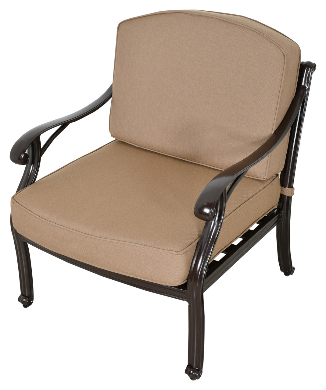 AFD Home Savannah Outdoor Aluminum Club Chair