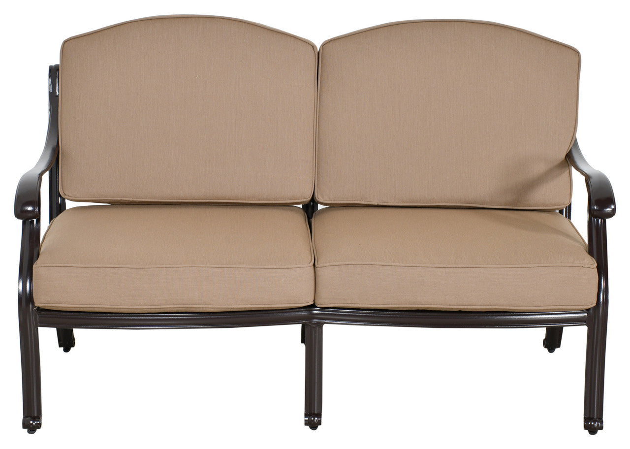 AFD Home Savannah Outdoor Aluminum Loveseat