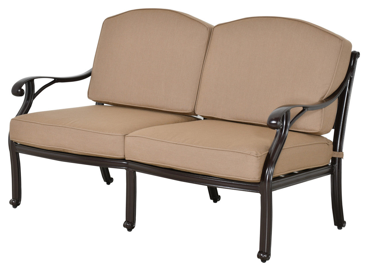 AFD Home Savannah Outdoor Aluminum Loveseat