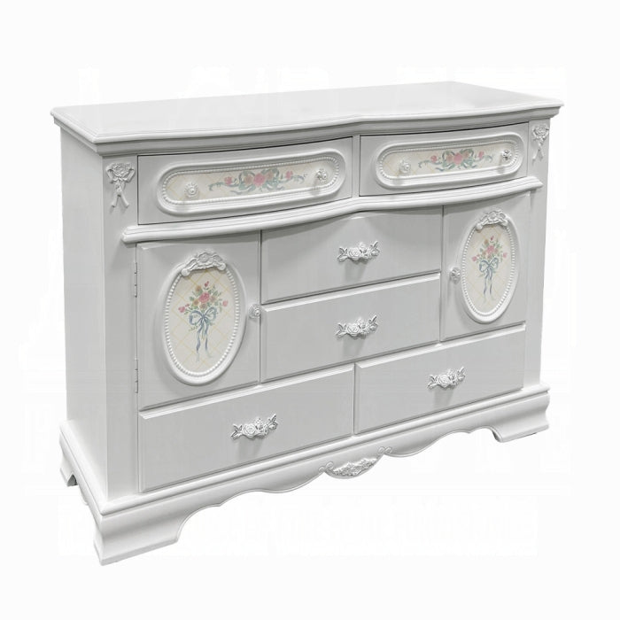 ACME White Flora Dresser