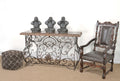 AFD Home Peruvian Forged Iron Console