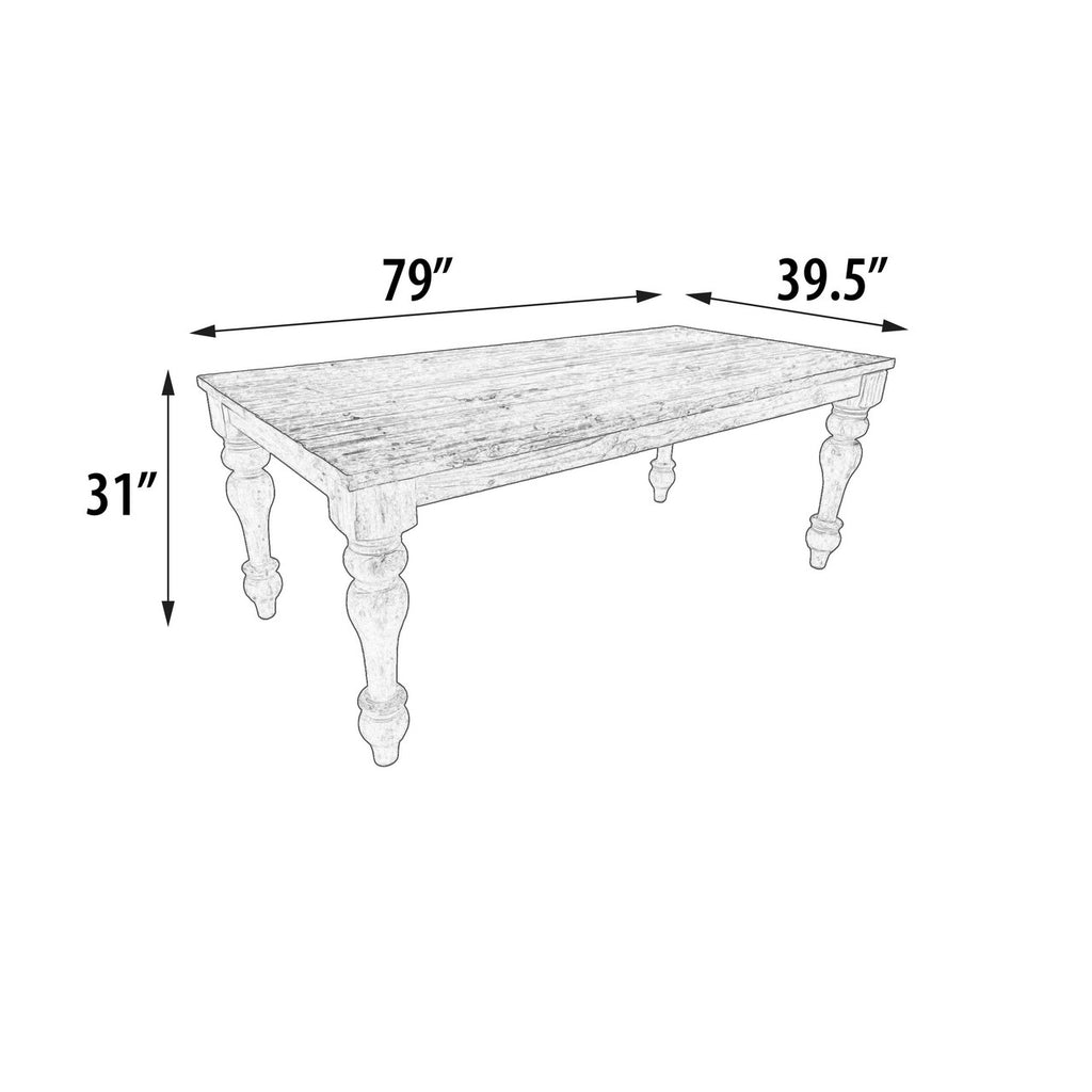 AFD Home Farmhouse Dining Table