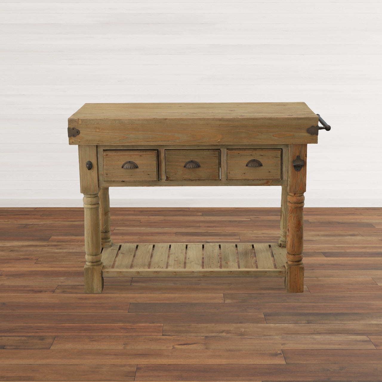 AFD Home Farmhouse Island Work Console