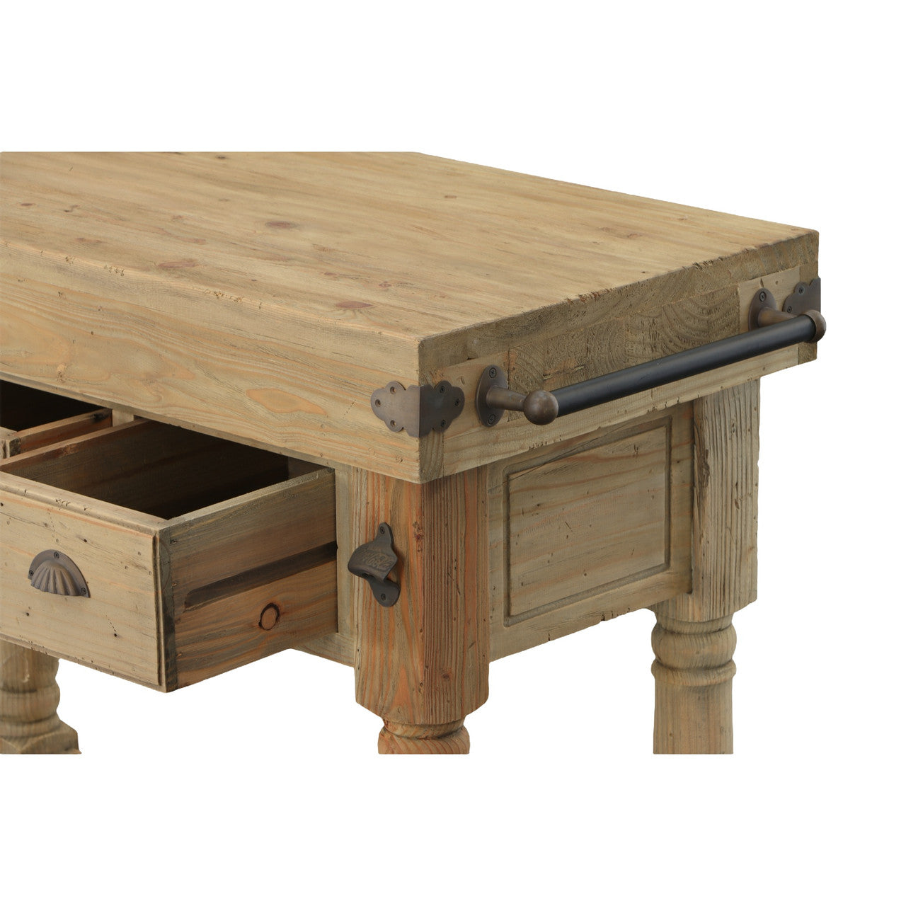 AFD Home Farmhouse Island Work Console