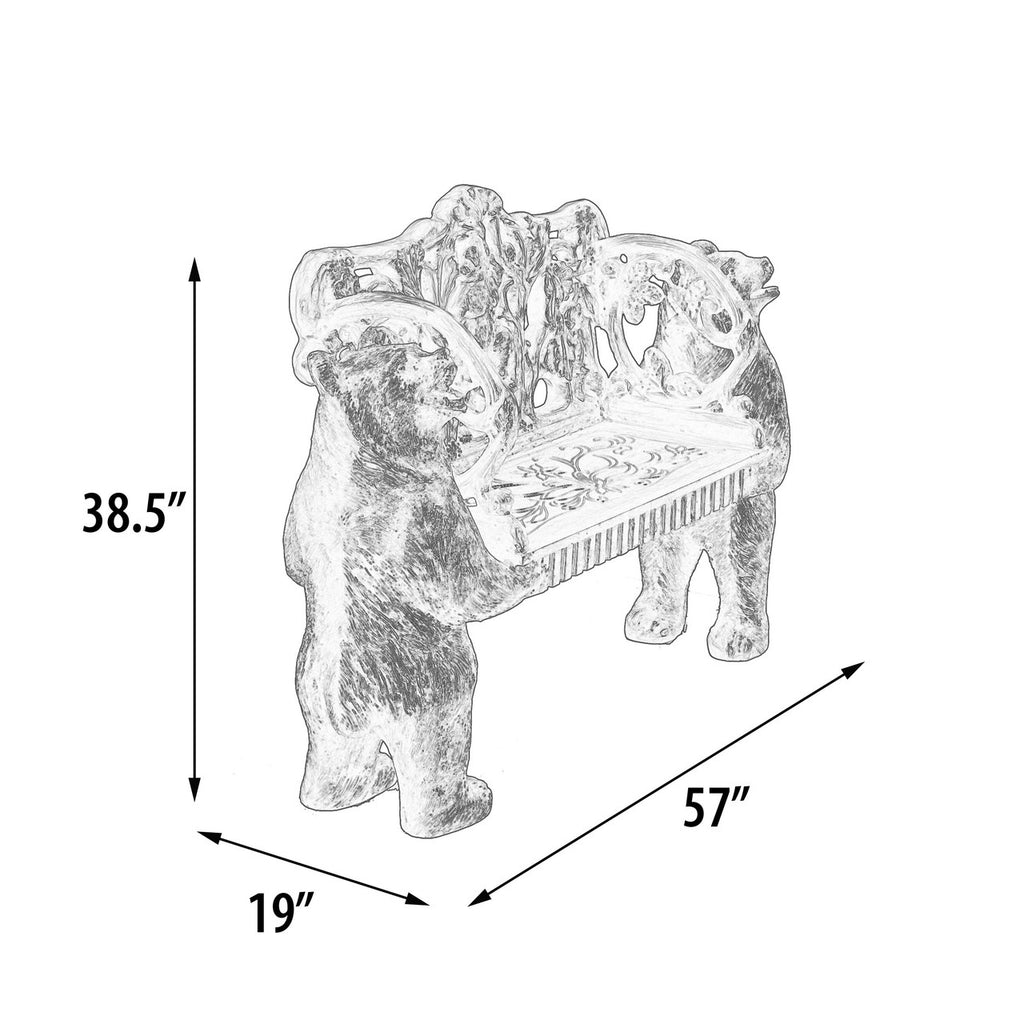 AFD Home Two Bears Holding Bench