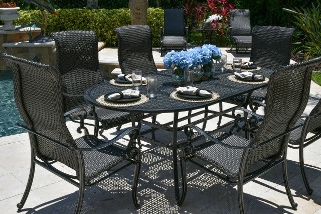 AFD Home Wyndemere Oval Dining Table Set of 7 (KIT)