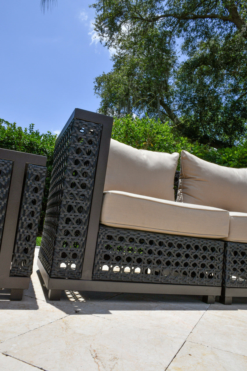 AFD Home Monterey Outdoor Corner Seater