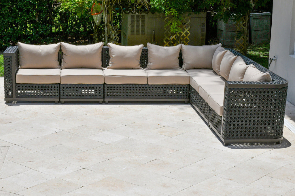AFD Home Monterey Outdoor Corner Seater