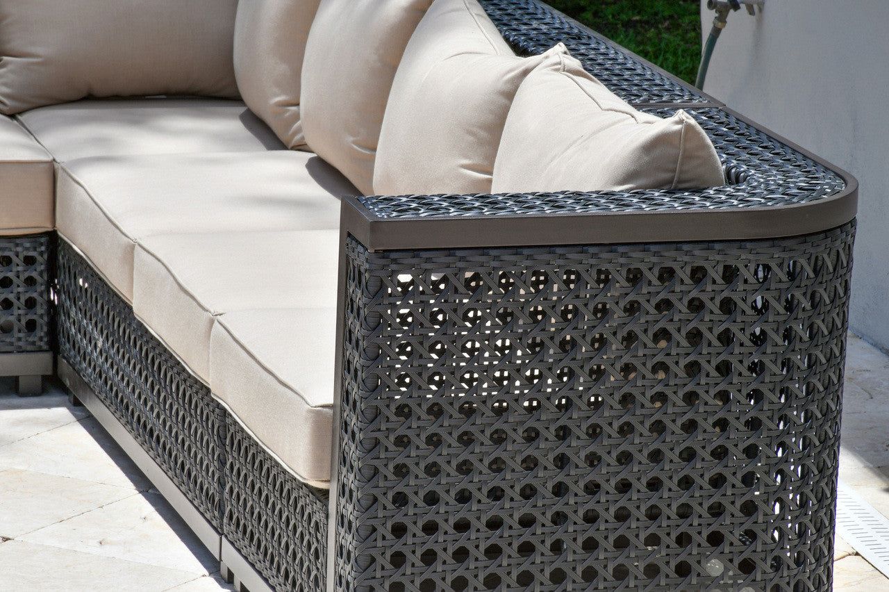 AFD Home Monterey Outdoor Corner Seater