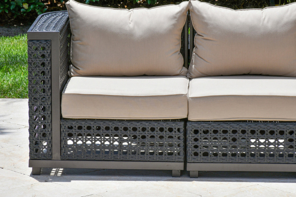 AFD Home Monterey Outdoor Corner Seater