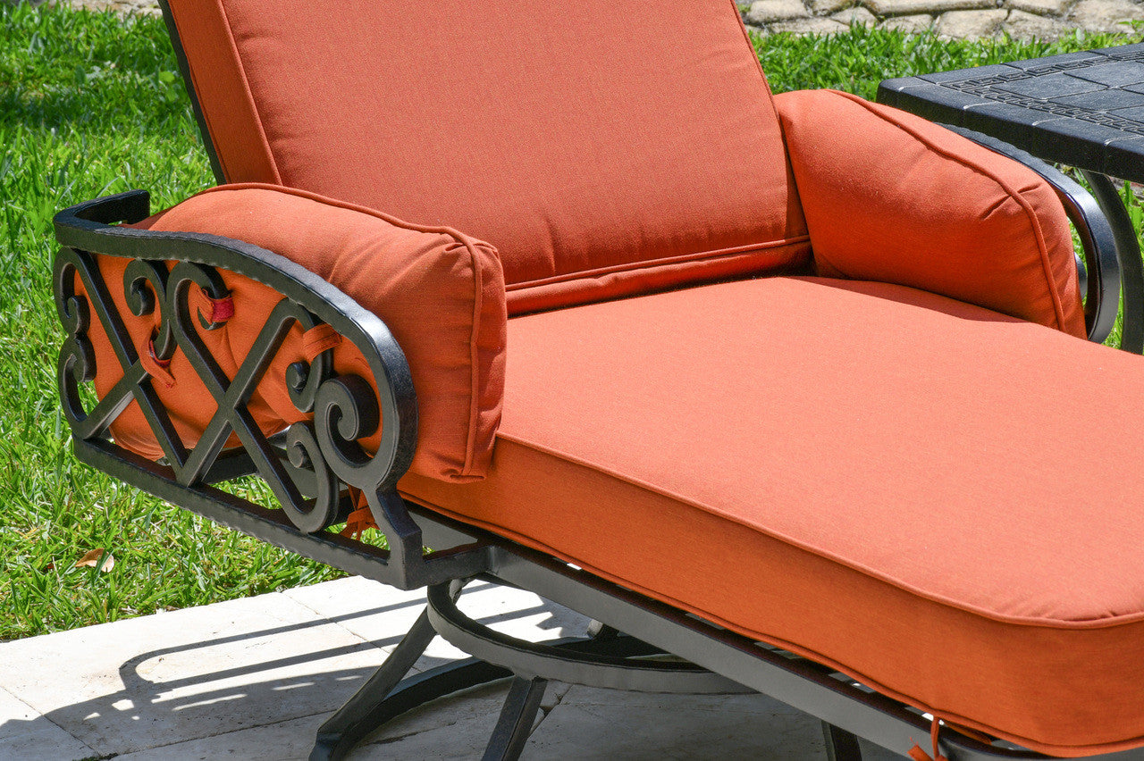 AFD Home Chillounger Swivel Lounge with Cushions