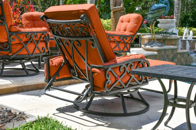 AFD Home Chillounger Swivel Lounge with Cushions