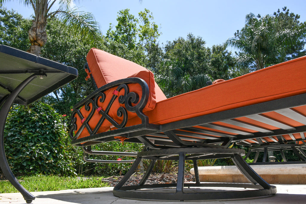 AFD Home Chillounger Swivel Lounge with Cushions