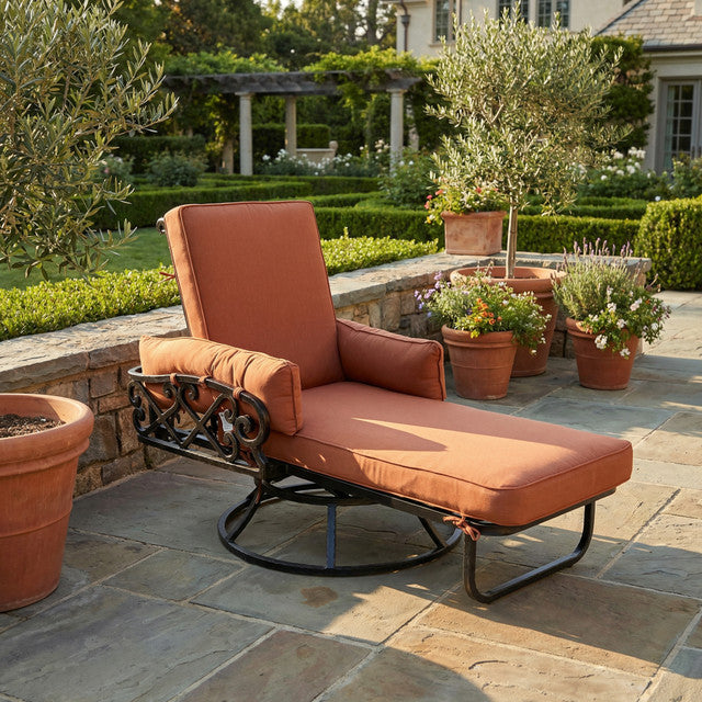 AFD Home Chillounger Swivel Lounge with Cushions