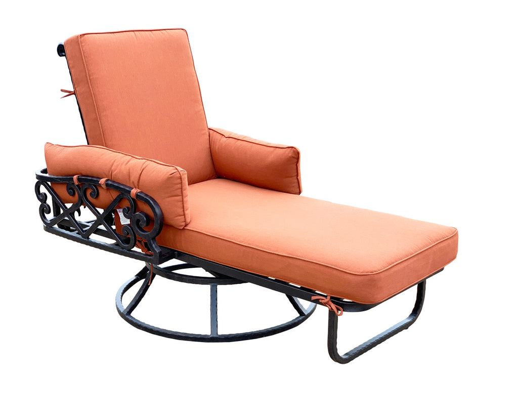 AFD Home Chillounger Swivel Lounge with Cushions