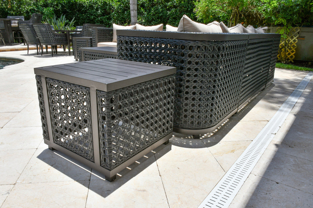 AFD Home Monterey Ultimate Outdoor Sectional Set of 8 (KIT)