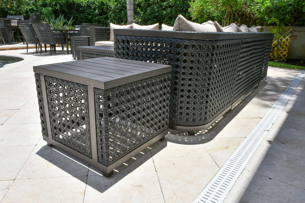 AFD Home Monterey Ultimate Outdoor Sectional Set of 8 (KIT)