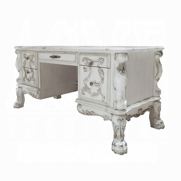 ACME White Dresden Executive Writing Desk