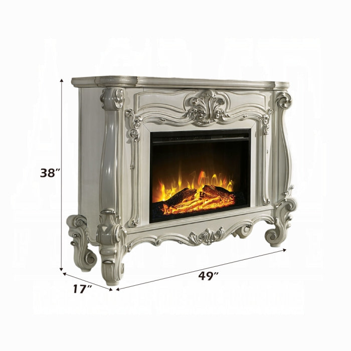 ACME White Versailles Fireplace