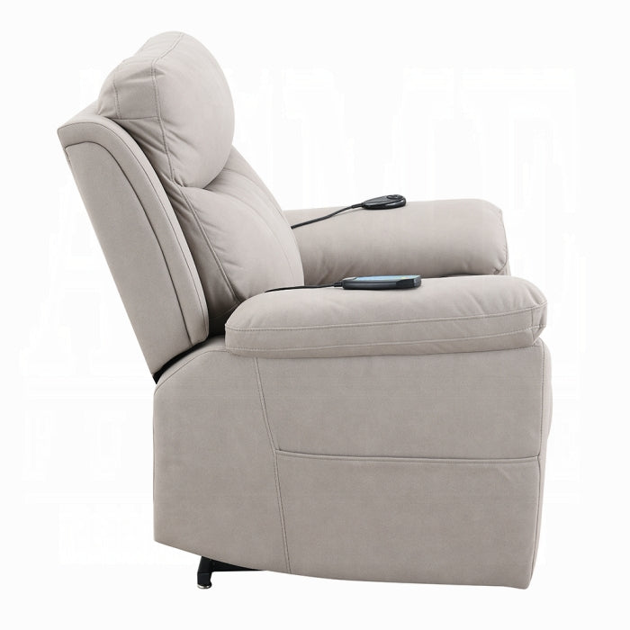 ACME Light Gary Chriki Power Recliner w/Lift & Heating & Massage