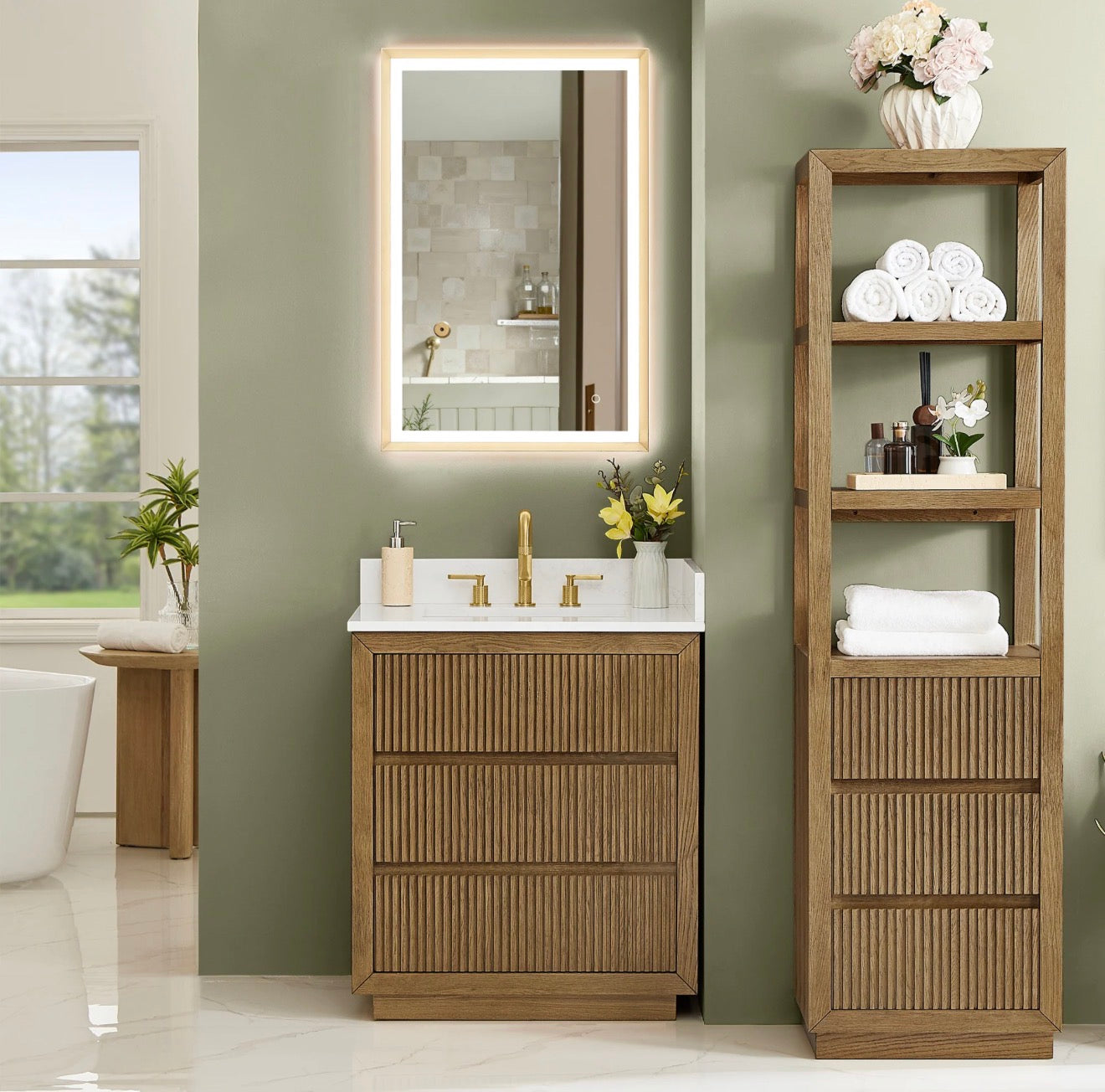 Altair Navan 30"/36"/48"/60"/72" single/double vanity with top