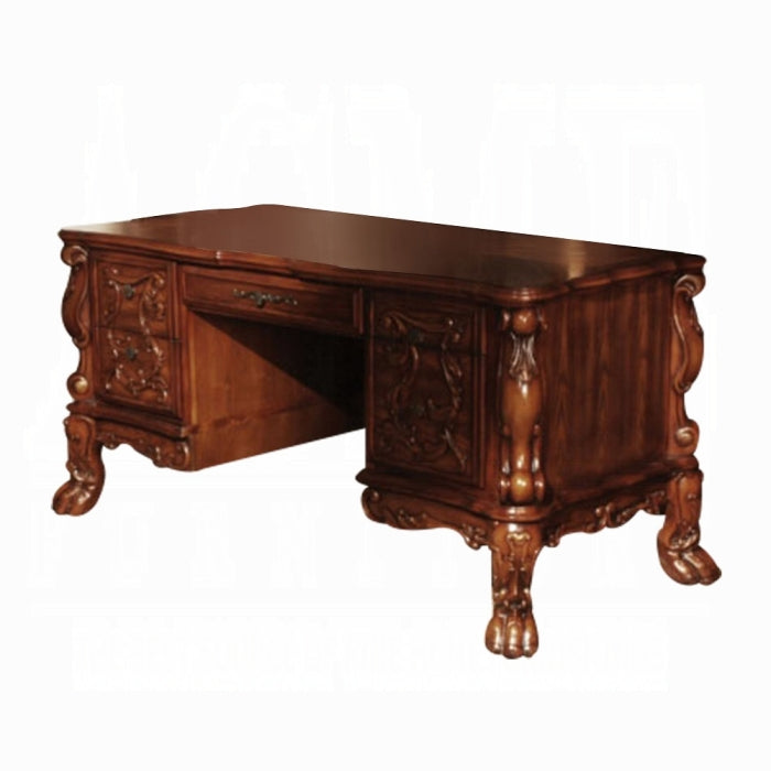 ACME Cherry Oak Dresden Executive Writing Desk